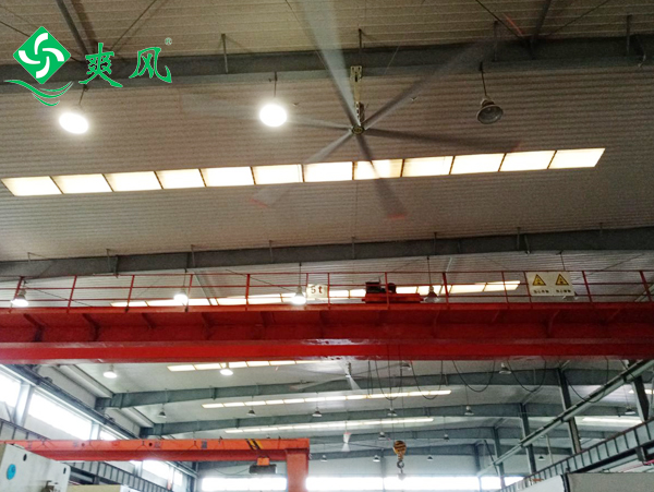 厂房降温案例分享篇——高德娱乐工业大吊扇的应用:冲制车间降温通风 厂房降温案例分享篇——高德娱乐工业大吊扇的应用:冲制车间降温通风