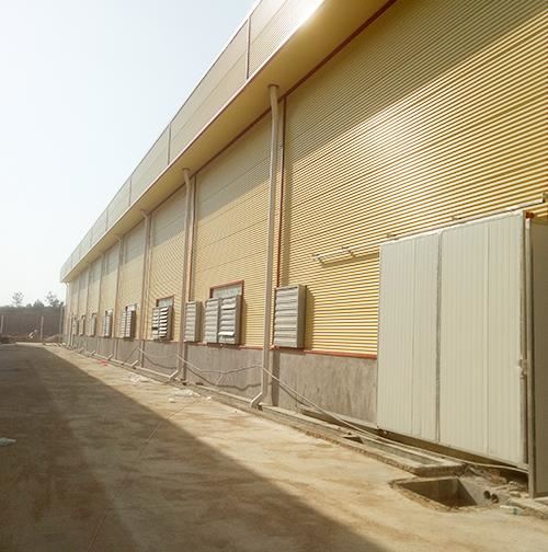 江西明恒纺织有限公司厂房通风降温工程 江西明恒纺织有限公司厂房通风降温工程