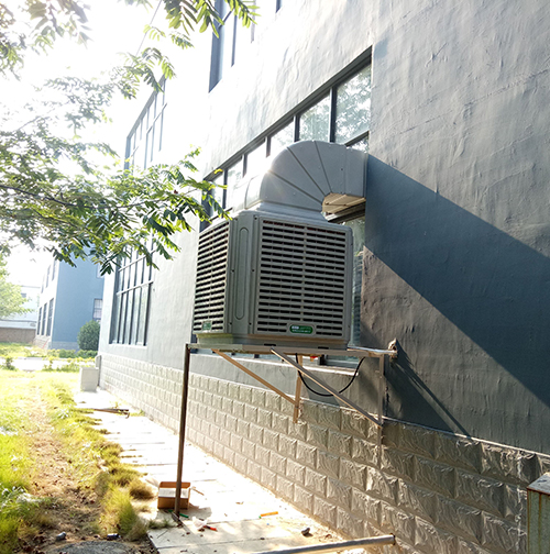 河南尉氏县凯华皮革有限公司车间降温案例 河南尉氏县凯华皮革有限公司车间降温案例