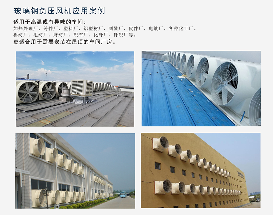 通风降温负压风机产品介绍2 通风降温负压风机产品介绍2