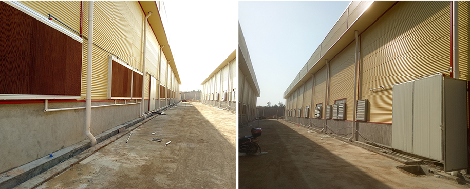 江西明恒纺织有限公司厂房通风降温工程 江西明恒纺织有限公司厂房通风降温工程