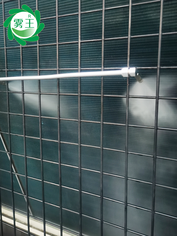 百埗宴楼顶空调外机喷雾降温系统安装完工,轻松应对炎炎夏日 百埗宴楼顶空调外机喷雾降温系统安装完工,轻松应对炎炎夏日